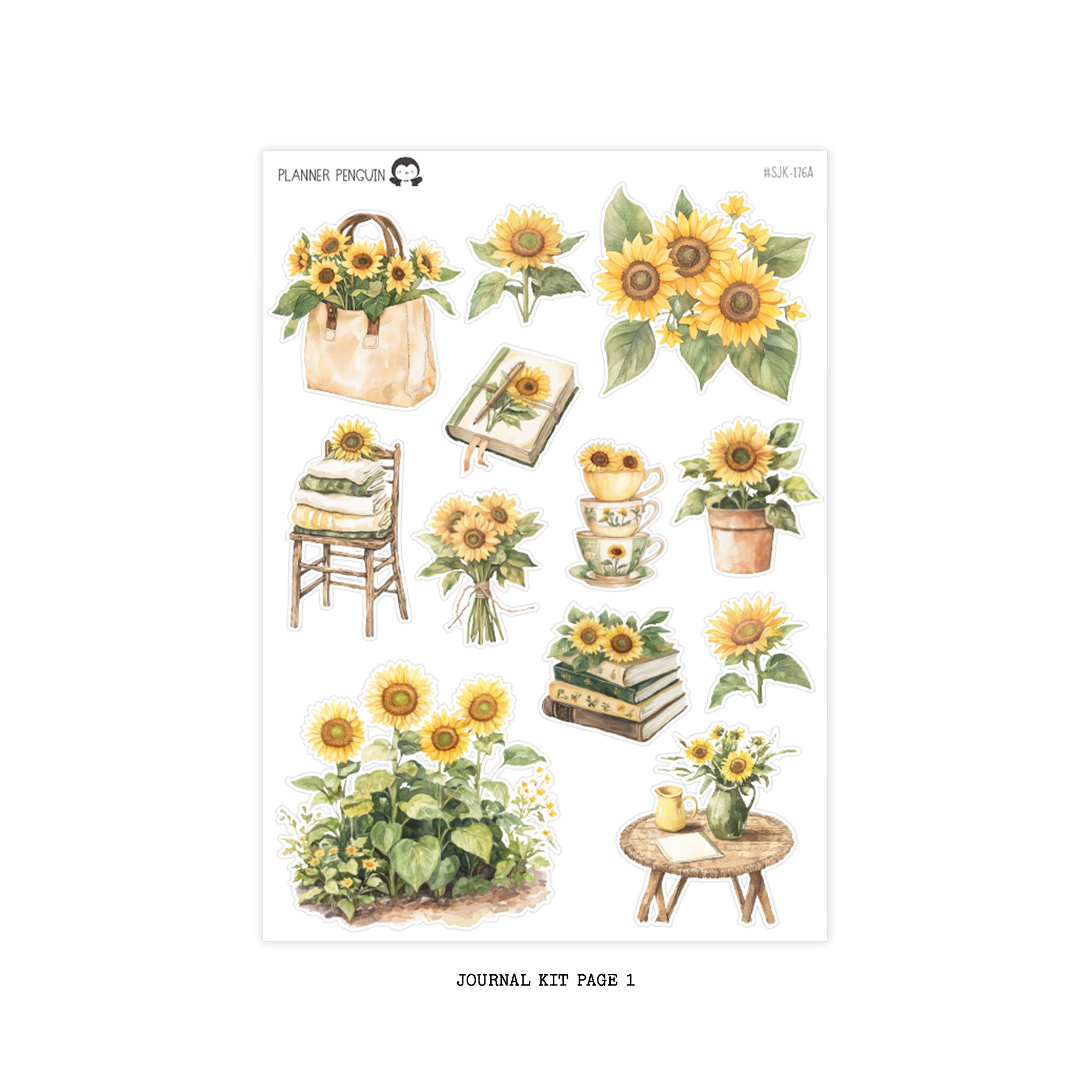 Sunflower Journal Kit // #JK-176