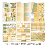 Sunflower Weekly Kit // #S176