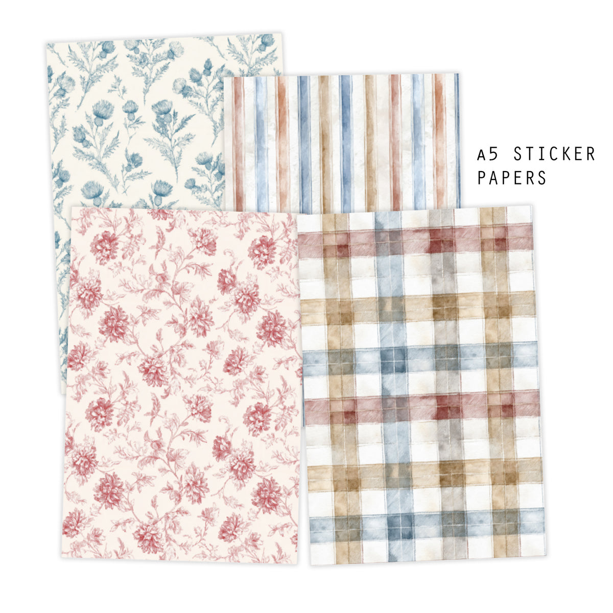 Autumn Reverie Junk Journaling Kit Stickers