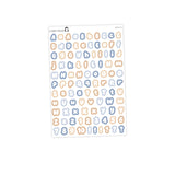 Autumn Charm Junk Journaling Kit Stickers