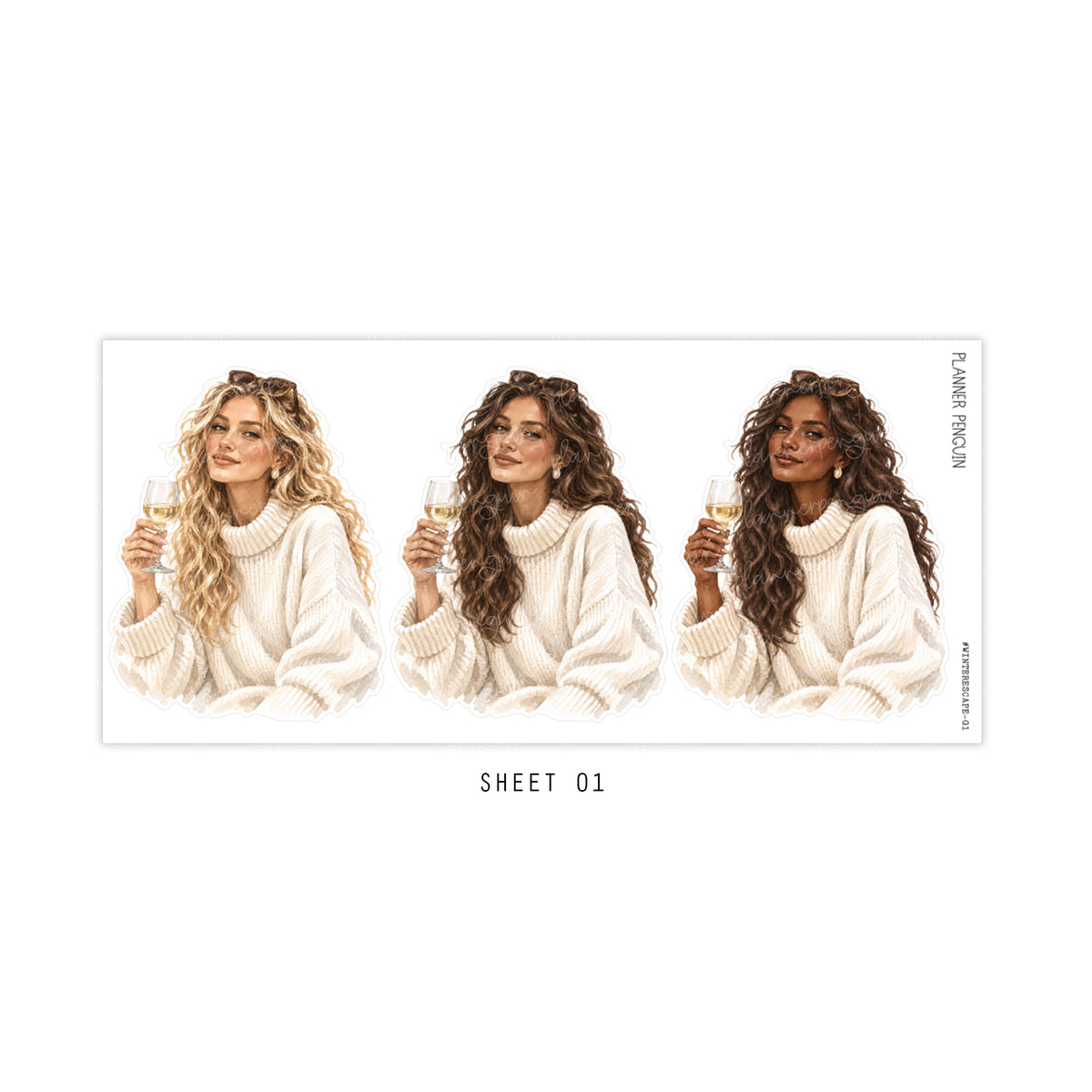Winter Escape - DECORATIVE KIT | GIRLS