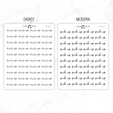 Pick up Script Stickers