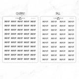 Drop Off Script Stickers // #SC-58