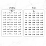 Read Script Stickers