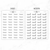 Read Script Stickers