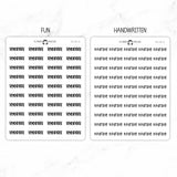 Hydrate Script Stickers