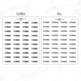 Planning Script Stickers