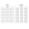 Reading Script Stickers // #SC-74