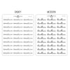 Deadline Script Stickers // #SC-76