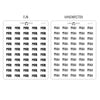 Mail Script Stickers // #SC-77