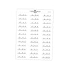 Stretch Workout Fitness Typography stickers// #TY-19