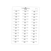Running Day Workout Fitness Typography stickers// #TY-20