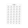 Back Day Fitness Typography stickers// #TY-26
