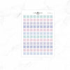 Winter Functional - Minimal Functional planner stickers | Square Dots Labels Flags Stars | Journaling Stickers  // #FB-WINTER