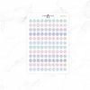 Winter Functional - Minimal Functional planner stickers | Square Dots Labels Flags Stars | Journaling Stickers  // #FB-WINTER