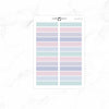 Winter Functional - Minimal Functional planner stickers | Square Dots Labels Flags Stars | Journaling Stickers  // #FB-WINTER