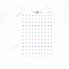 Winter Functional - Minimal Functional planner stickers | Square Dots Labels Flags Stars | Journaling Stickers  // #FB-WINTER