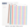 Hobonichi Cousin A5 WEEKLY Timeline Strips  | 5AM | 6AM | 7AM | 8AM | Planner Stickers  | #WTL-COLOR