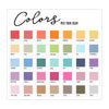 2026 Hobonichi Weeks Yearly view Stickers  // Year at glance Stickers   // #HW-YG-COLOR