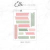 Ella Floral Washi Strip Stickers | #FB01-Washi Strips