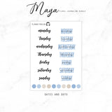 Maya Floral Journaling Bundle | #FB-02