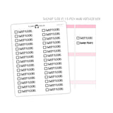 Sweep Floors Checkbox Text Stickers