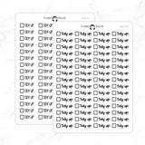 Tidy Up Checkbox Text Stickers