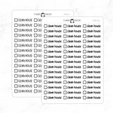 CleanHouse Checkbox Text Stickers