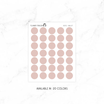 Minimal Transparent Stickers | DOTS