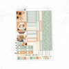 Sweater Weather Autumn Hobonichi Cousin A5 Weekly Sticker Kit // #HC-43