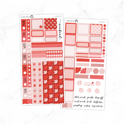 Canada Day Hobonichi Weeks kit | HW-04