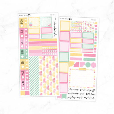 Pink Lemonade Hobonichi Weeks kit | HW-07