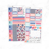 Navy and Blush Hobonichi Weeks kit
