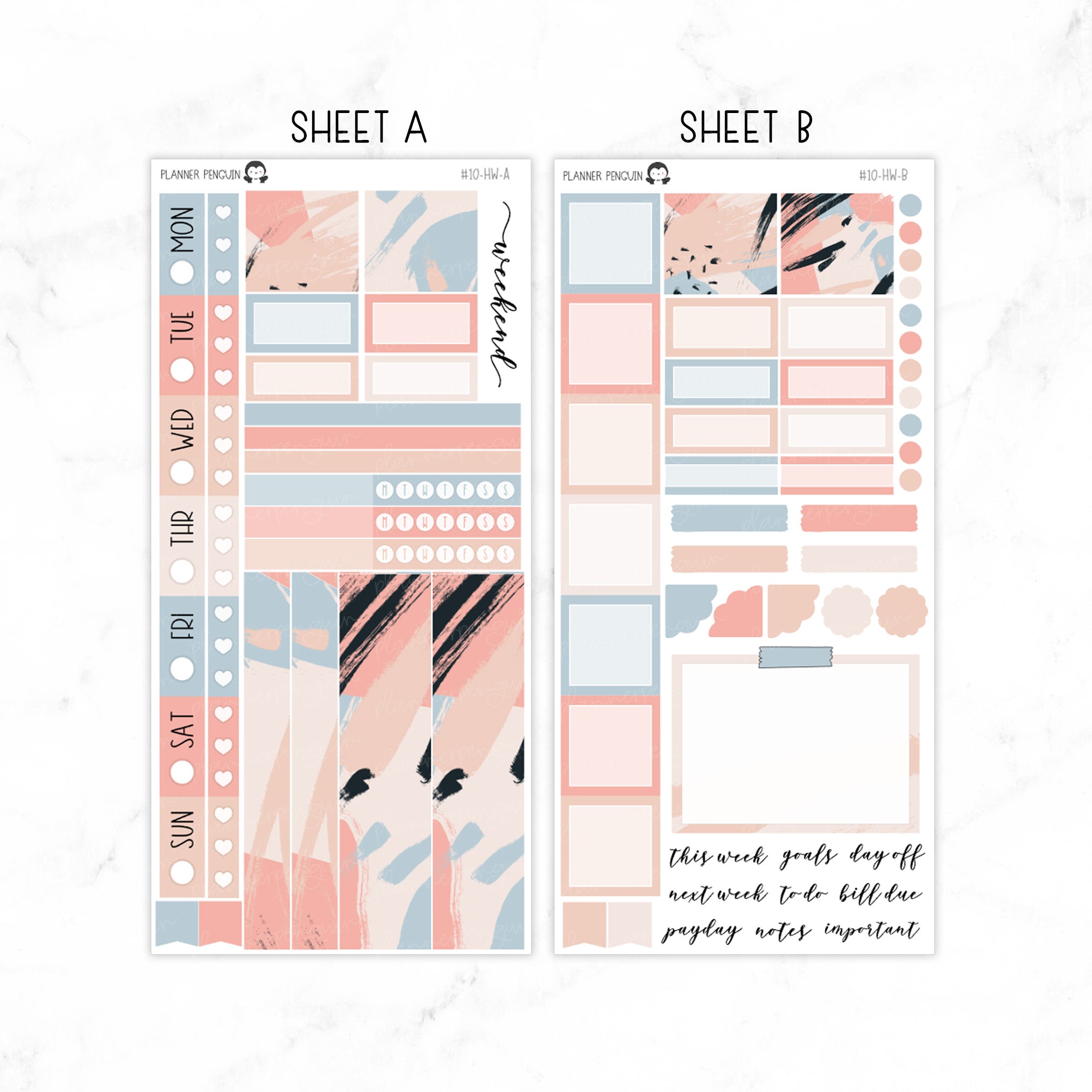 AbstractHobonichi Weeks kit