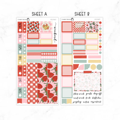 Strawberry Patch Hobonichi Weeks kit | HW-32