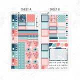 Summer Florals Hobonichi Weeks kit