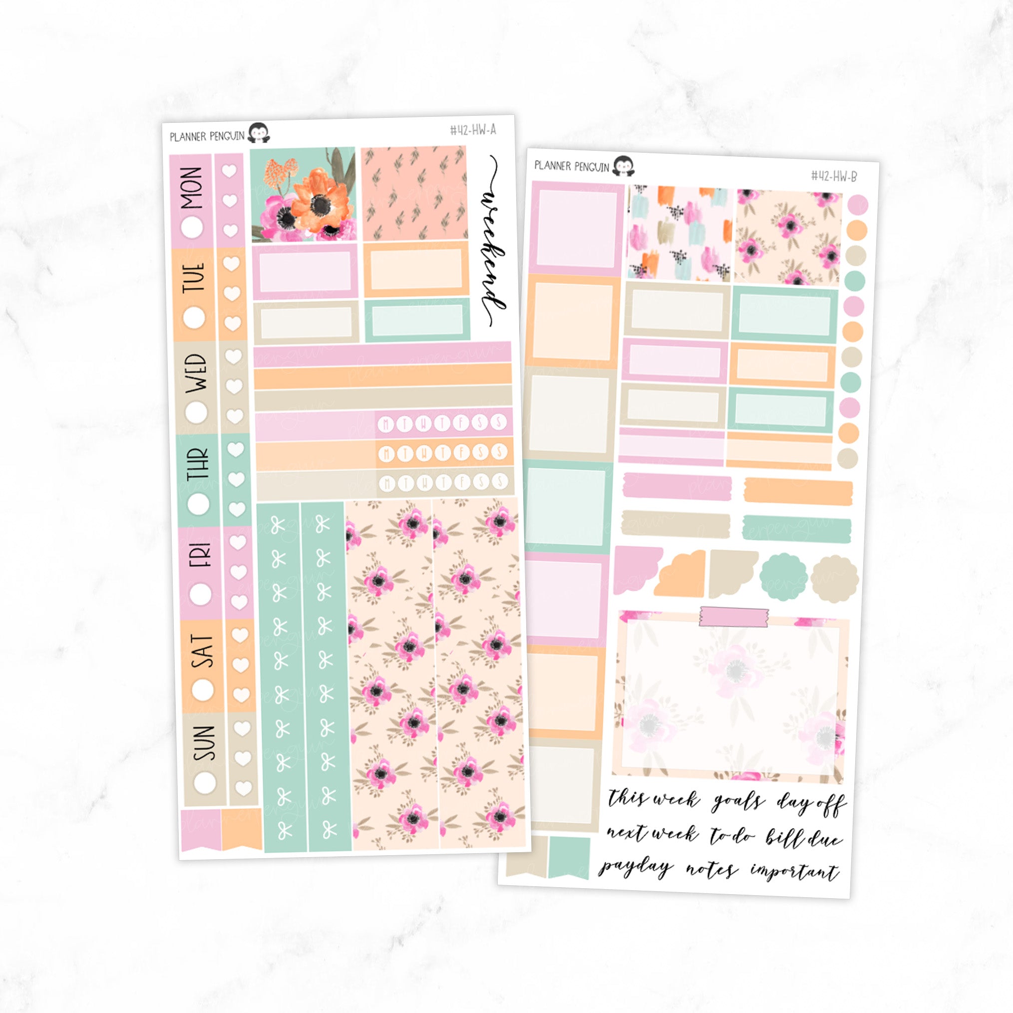 Poppy Hobonichi Weeks kit