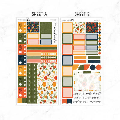 Foxy Fall Hobonichi Weeks kit | HW-48