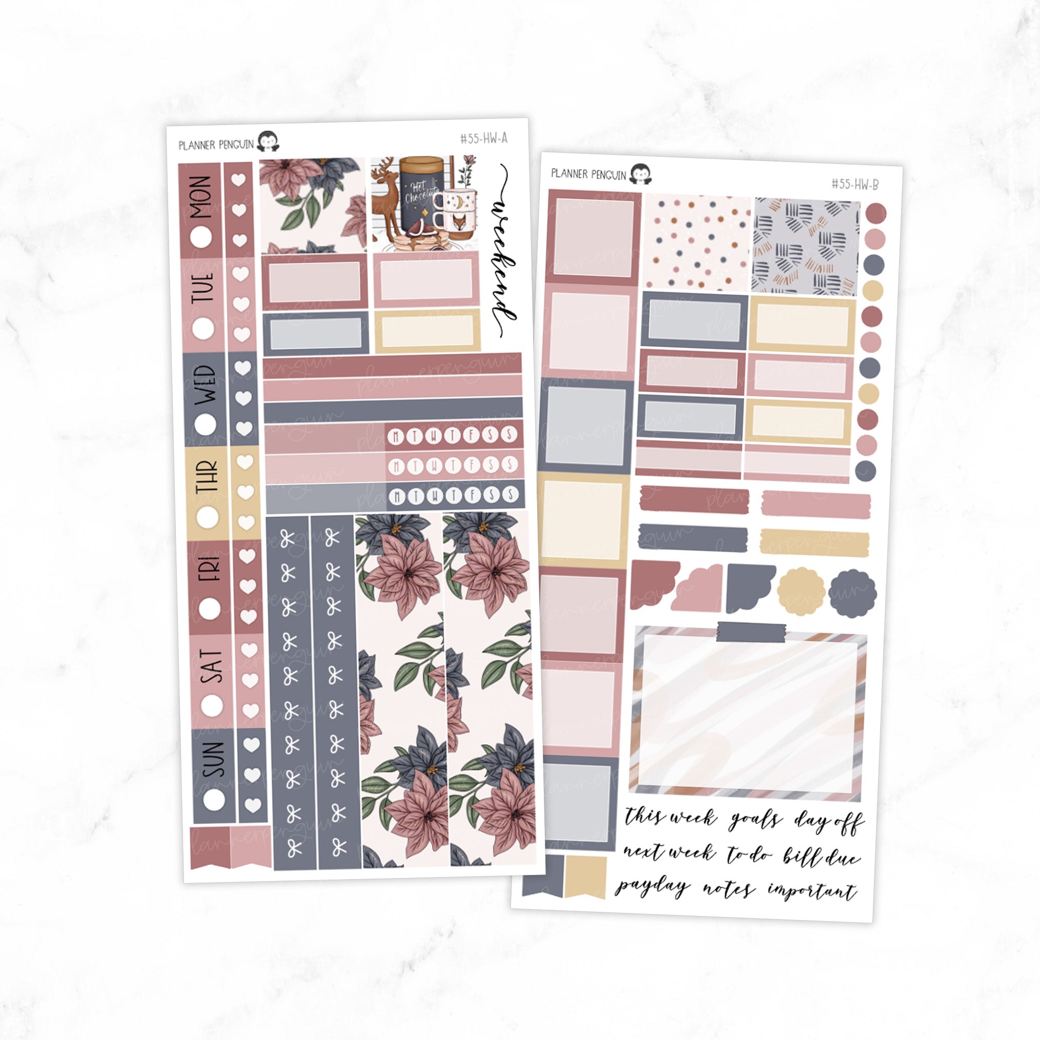 Cozy Winter Hobonichi Weeks kit