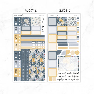 Winter FlowersHobonichi Weeks kit | HW-57