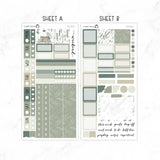 Winter Forest Hobonichi Weeks kit