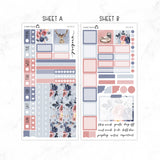 Frosty Rose Hobonichi Weeks kit