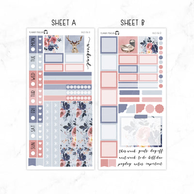 Frosty Rose Hobonichi Weeks kit | HW-60