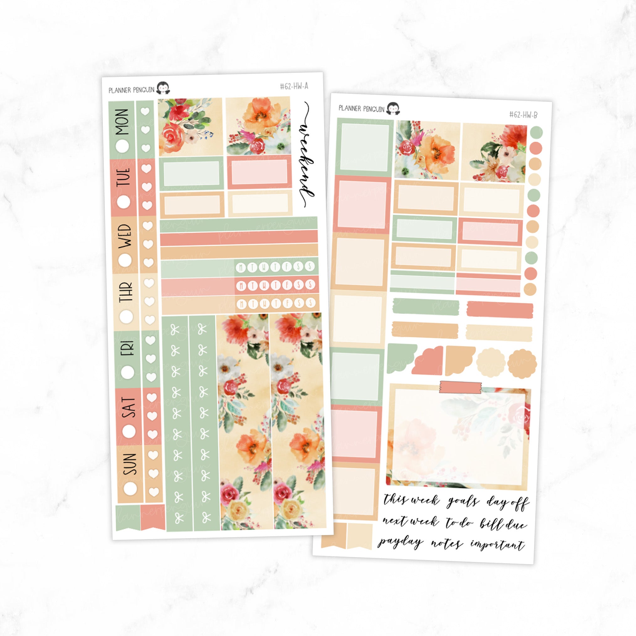 Spring Garden Hobonichi Weeks kit