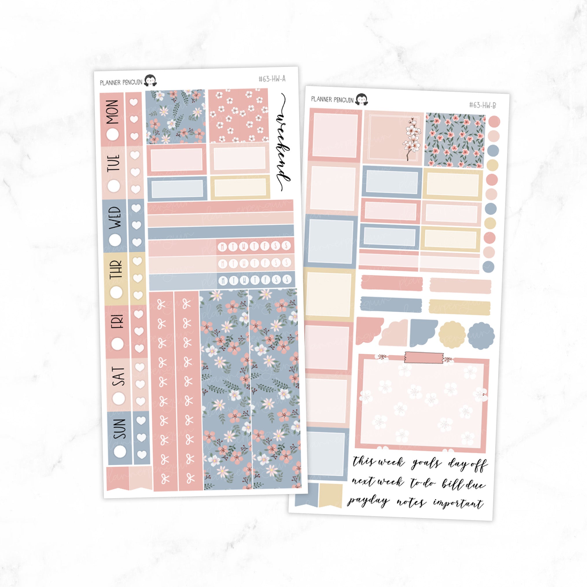 Blooming Hobonichi Weeks kit