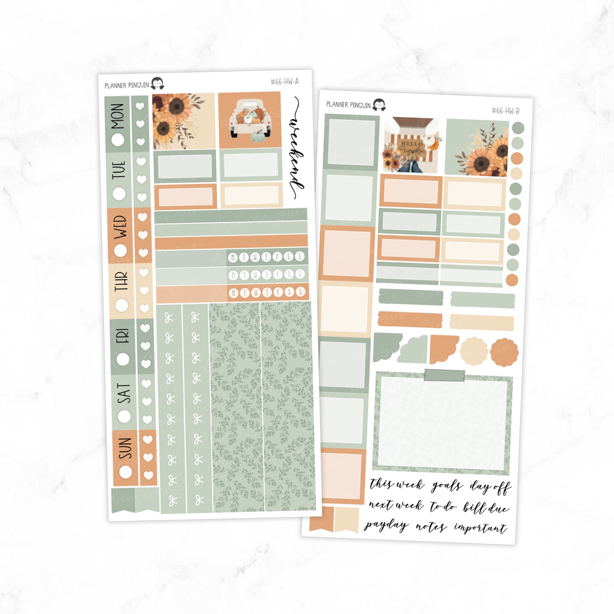 Sweater Weather Hobonichi Weeks kit