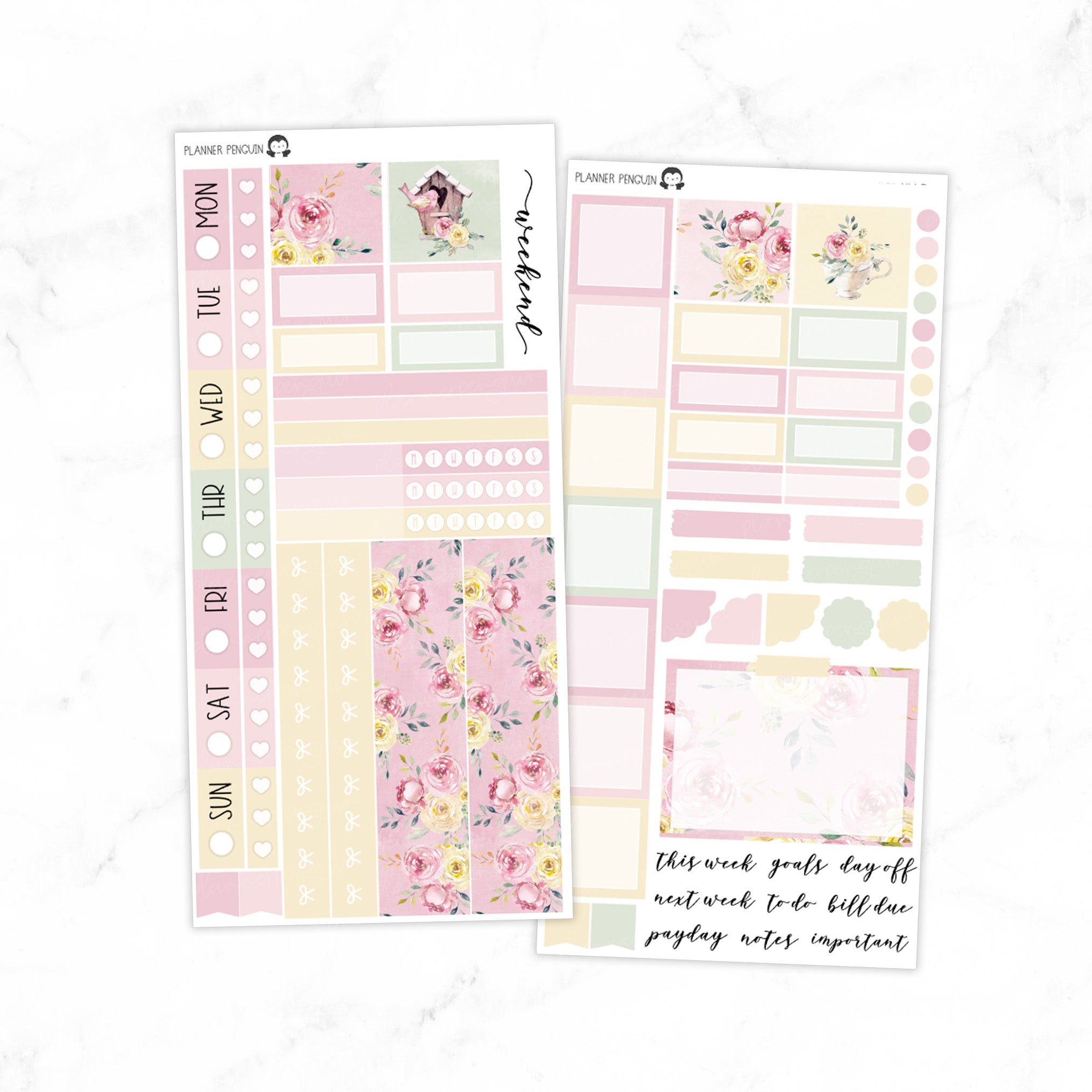 Spring Bliss Hobonichi Weeks kit