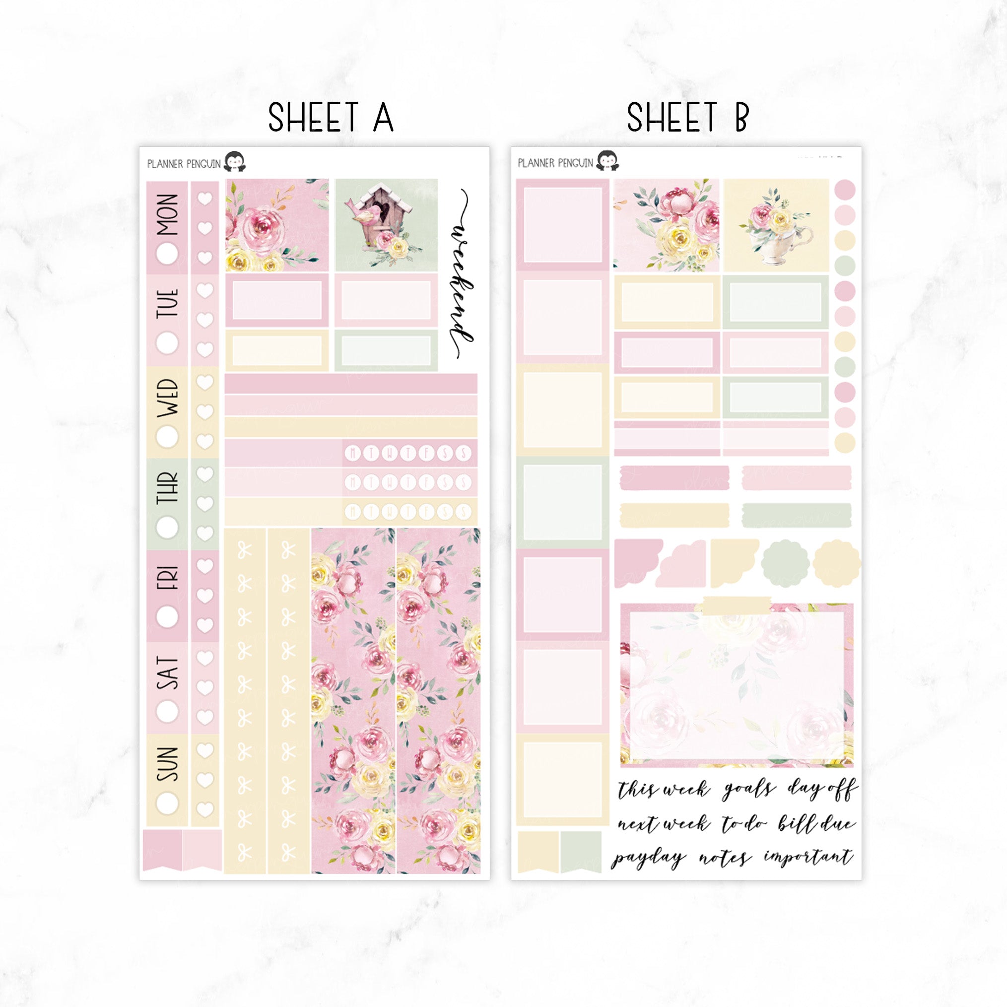 Spring Bliss Hobonichi Weeks kit