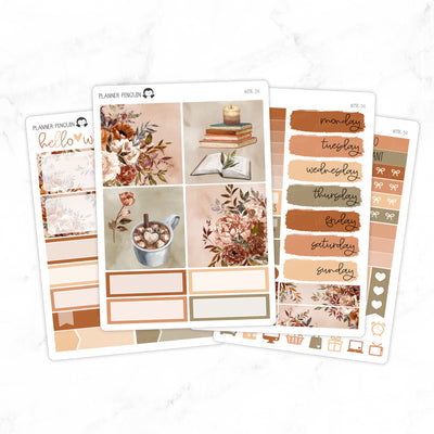 Autumn Garden Mini Weekly B6 Kit// #MK-54