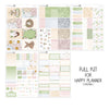 Bunny Hop Weekly Kit Stickers For Vertical Planner or Happy Planner // #S116